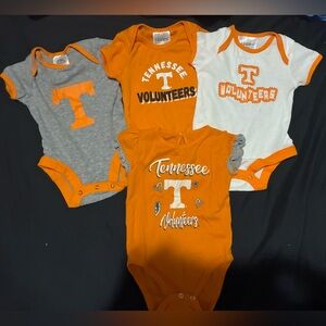 4 Tennessee volunteer onesies